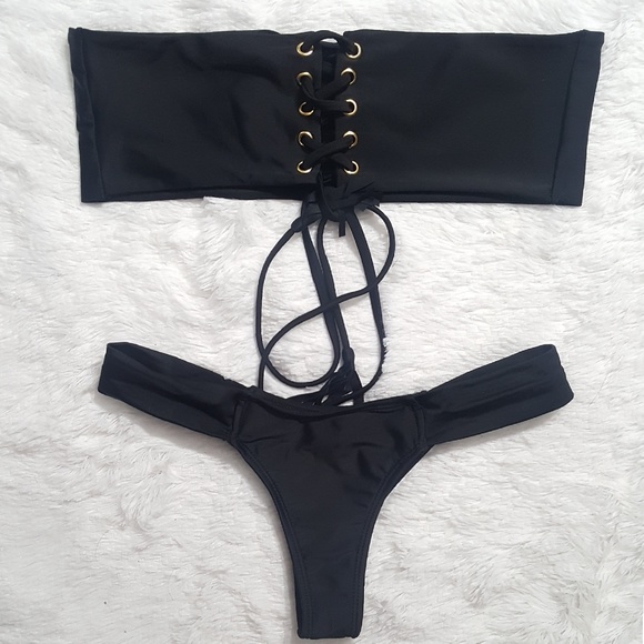 ▪LAST ONE!▪"After Dark" Swim Set NWOT - Picture 3 of 6